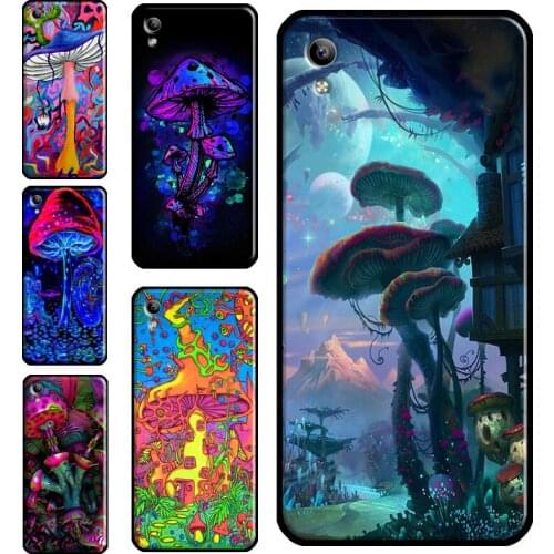 Trippy Mushroom Psychedelic Art Case For Vivo Y11 2019 V17 Neo V20 SE V11i S1 Y1S Y12 Y15 Y17 Y19 Y20S Y30 Y70 Y81 Y91C