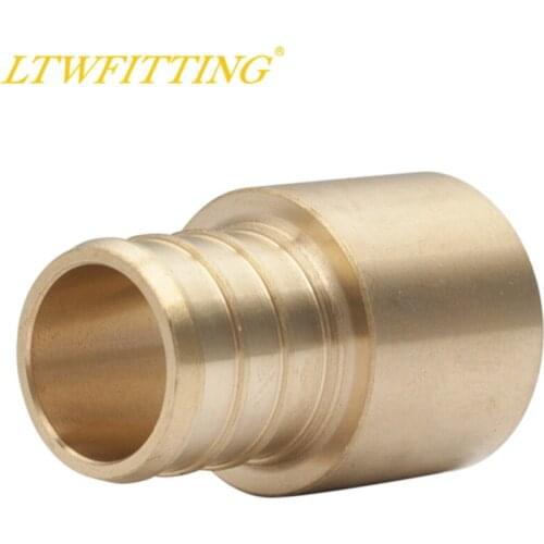 LTWFITTING Lead Free 3/4-Inch PEX x 3/4-Inch Male Sweat Adapter, Brass Crimp PEX Fitting