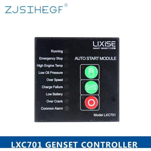 LXC701 Completely Replaced Deepsea 501 Diesel Generator Control Module Auto Strait Genset