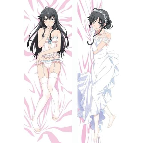 MMF yahari ore no seishun lovecome wa machigatteiru sexy girl Yukinoshita Haruno Body Pillow Cover anime Dakimakura Pillowcase