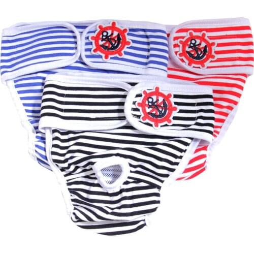 Sailor Velcro pet physiology pants 3 colors