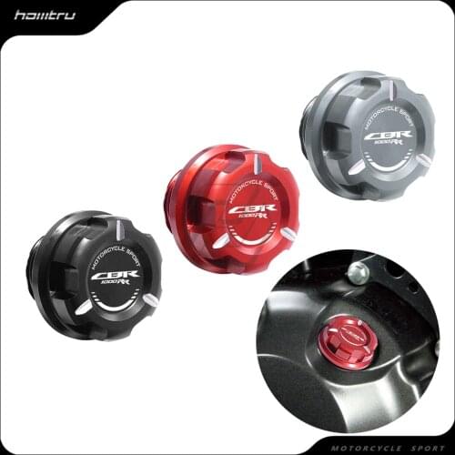 Motorcycle Engine Oil Cap Bolt Screw Filler Cover Case for Honda CBR1000RR FireBlade SP/SP2 All Year