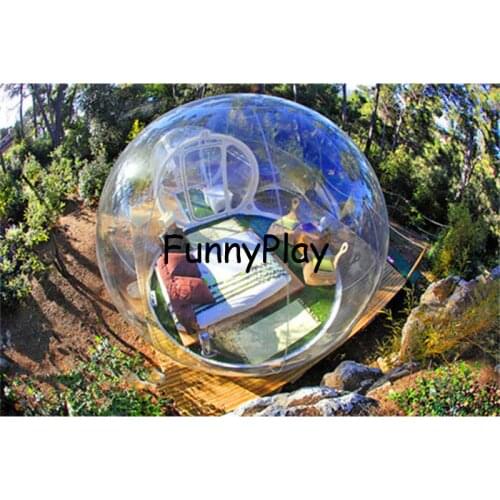 Outdoor Inflatable Air Dome Clear Bubble house for Camping,transparent bubble tents for sale,inflatable lawn tent