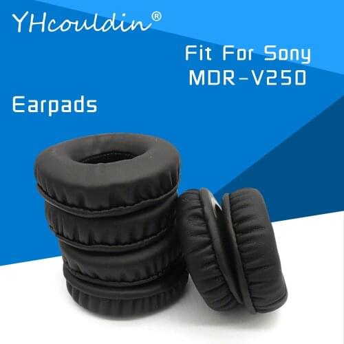 YHcouldin Earpads For Sony MDR V250 MDR-V250 Headphone Accessaries Replacement PU Leather Soft Material