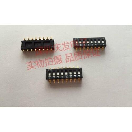 Original new 100% CFS-0801 dial switch 8-bit 8p SMD spacing 2.54mm 16pin code