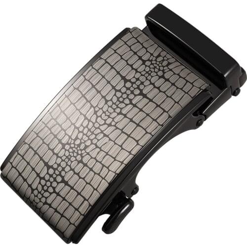 Genuine Mens Belt Head Belt Buckle Leisure Belt Head Business Accessories Automatic belt Buckle Width3.5CM men belt LY136-24870