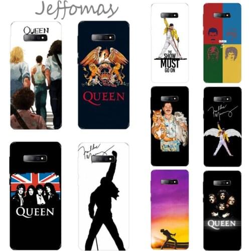 Rock singer Freddie Mercury Queen Phone Case For Samsung Galaxy S5 S6 S7 S8 S9 S10 S10e S20 edge plus lite