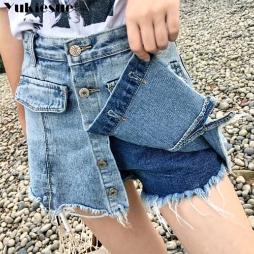 Womens summer skirt shorts women female short skirt shorts denim shorts for women short woman short jeans high waist shorts