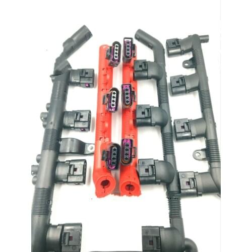 Car ignition coil harness plug high voltage package harness connector for Volkswagen Passat B5 B6 1.8T /Audi A6 A4