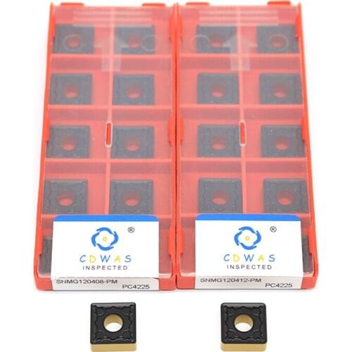 SNMG120408 SNMG120412 PM PC4225 External Turning Tool High Quality Carbide Insert SNMG CNC Lathe Tool For Steel