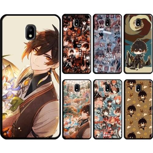 Zhongli Genshin Impact For Samsung Galaxy J7 J3 J5 2017 A3 A5 2016 J4 J6 A6 A8 Plus J2 Core J8 2018 Phone Case