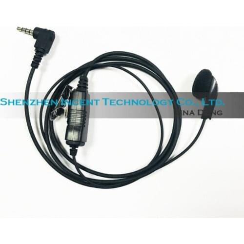 VOIONAIR 2pcs Ear Bud Earphone Earpiece Headset Speaker For Yaesu FT-2DR FT-3DR FT-70DR FT-60R