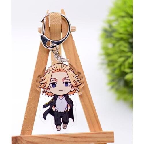 WL0998 Tokyo Revengers Keychain Acrylic Cartoon Keyring Accessories