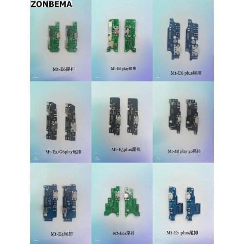 ZONBEMA New For Motorola Moto M G4 G5 G8 G9 Play Plus Power Lite One Macro USB Charging Charger Port Dock Connector Flex Cable