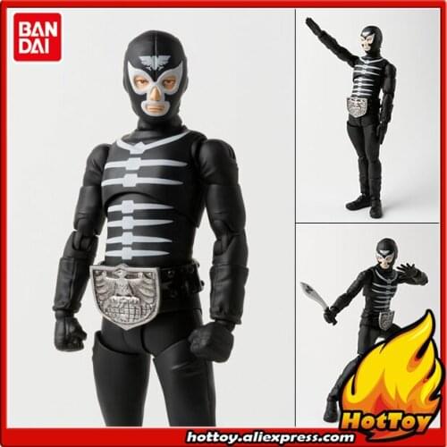 100% Original BANDAI Tamashii Nations S.H.Figuarts (SHF) Action Figure - Shocker Combatman (Bone) from "Masked Rider"