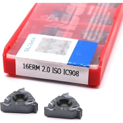 16ER 1.0 ISO 1.25 1.5 1.75 2.0 2.5 3.0 22ER 3.5 4.0 4.5 5.0 Thread turning tools Carbide Insert Threading Lathe Cutting
