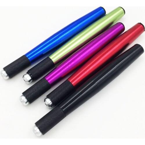 5 PCS/Lot New Dual-use Makeup Tattoo Skin Marker Piercing Marking Pen for Both Refills & Permanent Makeup Blades 5 Colors