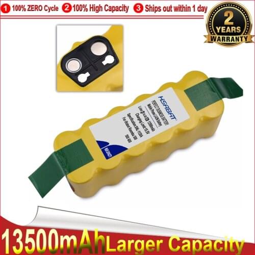 HSABAT 0 Cycle 13500mAh Battery for Irobot Roomba 500 600 700 800 900 600 620 650 700 770 780 800 Series Replacement Accumulator
