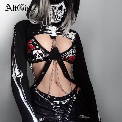 ALTGIRL Hooded Sweatshirts For Women