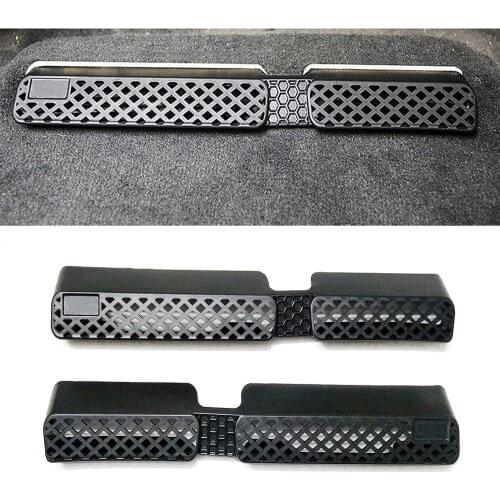 For Porsche Macan 2014-2020 Under Seat Floor AC Heat Air Conditioner Vent Outlet Grille Protective Cover Car Styling Trim