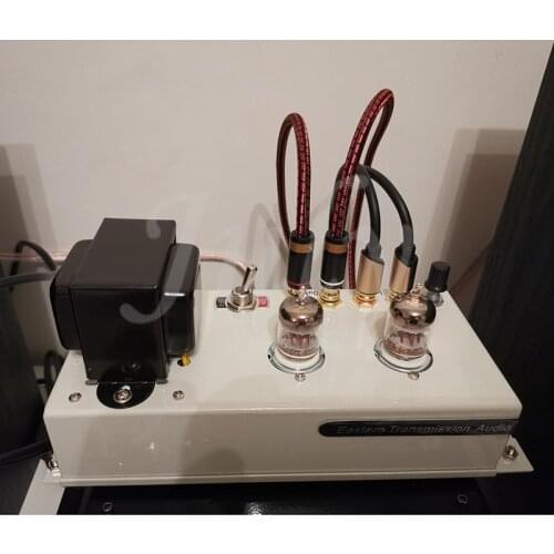 6N3/ 5670 tube tube pre-stage SRPP fever tube amplifier, high voltage direct current DC 250V, sex to noise ratio 93DB