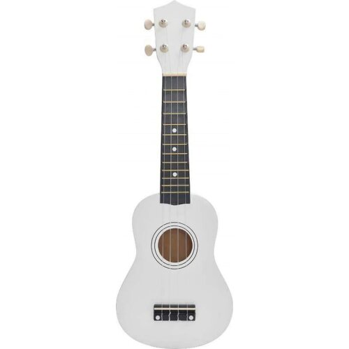Mini 21 Inch Soprano Ukulele 12 Frets Instrument Wood Guitar Musical Ukulele Hawaiian Style Guitar for Kids Birthday
