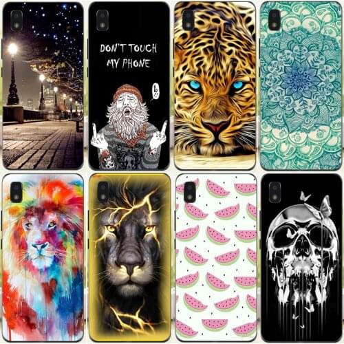 Fashion Soft silicone TPU Back Cover For ZTE BLADE L210 Phone Funda Case For ZTE Blade L210 Cute Cartoon Case