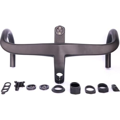 2021 New Model Road bike Bicycle carbon fiber integrated Drop Handlebar with computer mount RHM Model