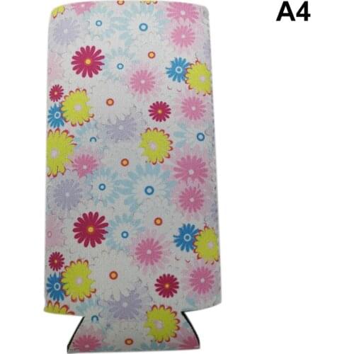 New 2PCS Slim Can Sleeves Slim Skinny Can Cooler Sleeves 12 OZ Tall Skinny Cans Bags for Beer Can SCI88