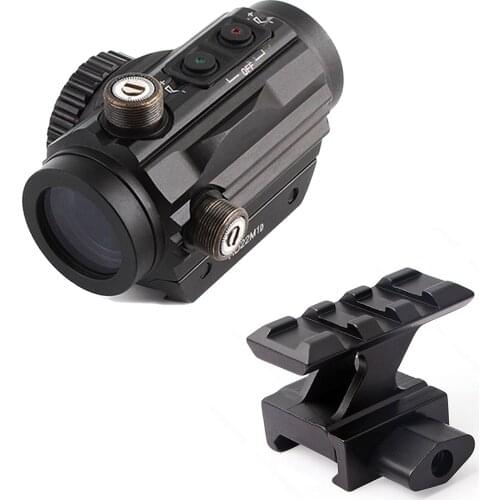 1X22MM Sight Scope Sight Rail Riflescope Holographic Hunting Optics Rifle Scopes Tactical Riflescope for 20MM Rail Collimator