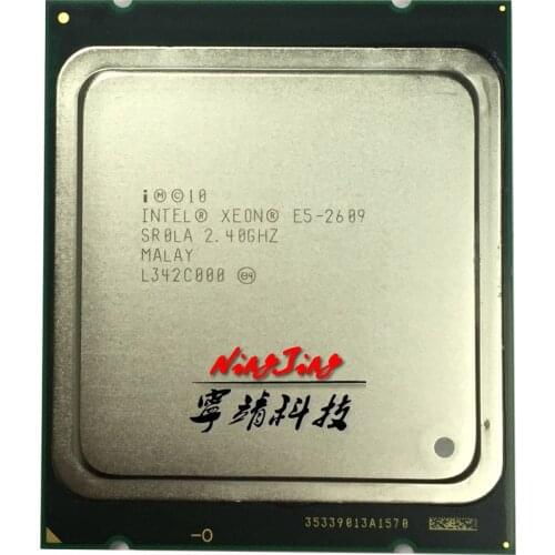 Intel Xeon E5-2609 E5 2609 2.4 GHz Quad-Core Quad-Thread CPU Processor 10M 80W LGA 2011