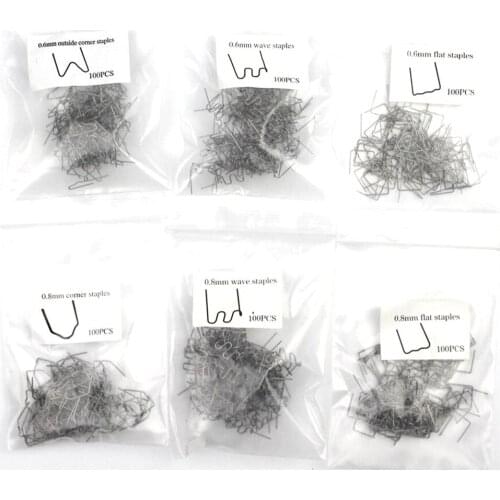 600pcs solder wire for car bumper repair plastic welding hot stapler staples Car bumper plastic welder
