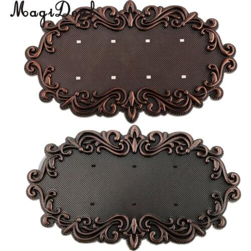 ABS Plastic Vintage Style Customized Home Address Sign House Hotel Door Gate Number Sign Decorative Address Plaque Sign