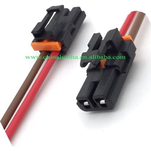 Free shipping 1/5/10pcs 2 pin car connector heater blower resistance plug wiring harness for Regal LaCrosse GL8