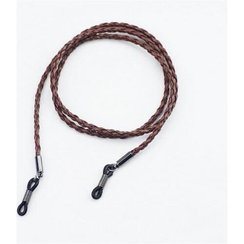 Artificial Leather Qoven Rope Glasses Chains For Women and Men Lanyard Strap Necklace sunglasses Accessories
