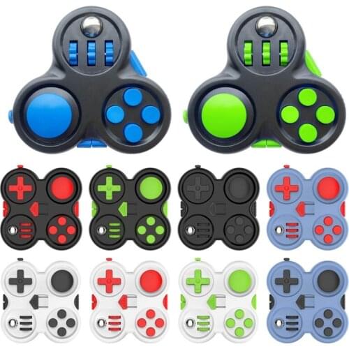Decompression Game Handle Toy for Kids Adults ADHD Controller Pad Anxiety Toys Fidget Gamepad Sensory Toys for Kids Adult