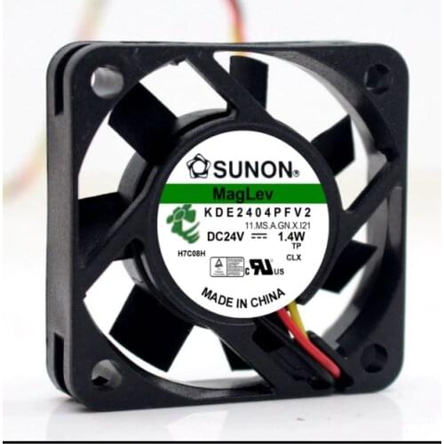 For KDE2404PFV2 4010 4CM 24V 1.4W 2pin 3pin mute Maglev cooling fan 40X40X10MM