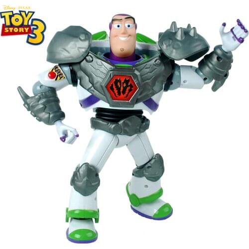 30 cm large Buzz Lightyear Action Toy Dolls Toy Story Sound and light Armed Figures no Box