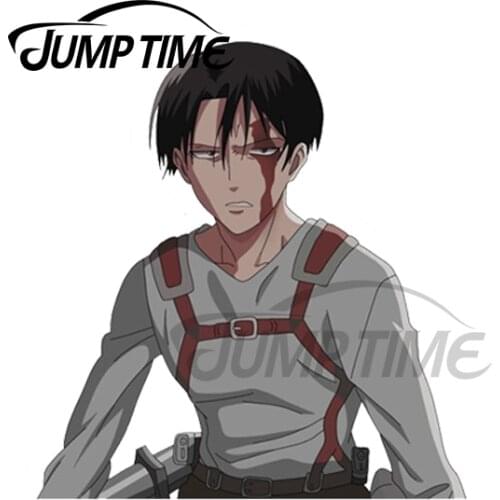 JumpTime 13 x 7.3cm For Mad Levi Peeker Funny Car Stickers and Decals Waterproof Scratch-Proof Door Wall Auto Windows Decoration