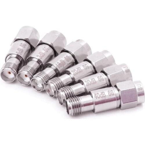 2W SMA DC-6GHz Coaxial Fixed Attenuators Frequency 6GHz SMA Fixed Connectors L4MF