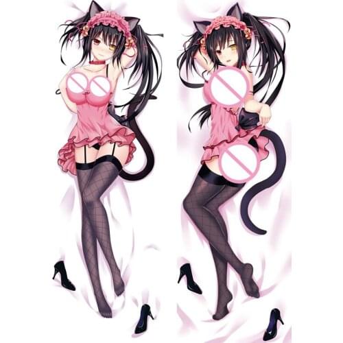 MMF JULY 2019 Date A Live anime Characters sexy girl itsuka kotori pillow cover Tokisaki Kurumi Dakimakura body Pillowcase