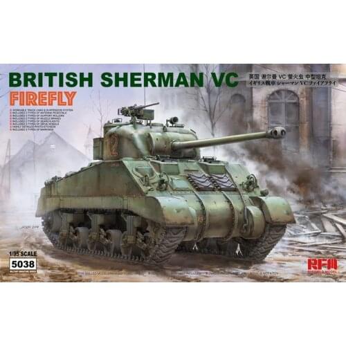 [Rye Field Model] Ryefield Model RFM RM-5038 1/35 British Sherman VC 'Firefly