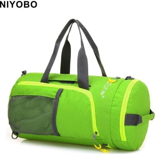 Fashion women luggage bags Multifunction fold men bag casual travel duffle bag PT1060