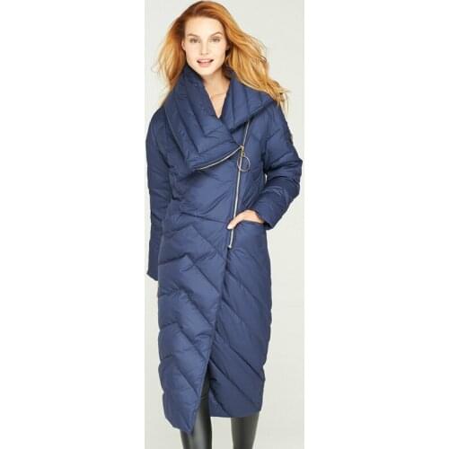 2020 New Winter Down Jacket Women Thick Warm Puffer Long Coat Female Parka Womens Down Jackets Oversize Sobretudo KJ601