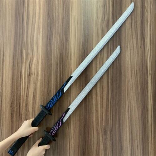 1:1 Sowrd Assassins Scissor Seven Sword Weapon Cosplay Five Six Seven Killer Magic Sowrd Ninja Knife Prop Model Toy 104cm