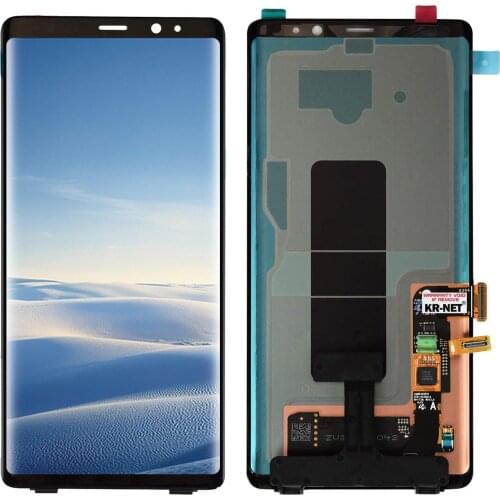 Original 100% Super AMOLED Lcd For Samsung Galaxy Note 8 Screen N9500 N950Fd N950U Display Note8 Lcd With Black Spots dot