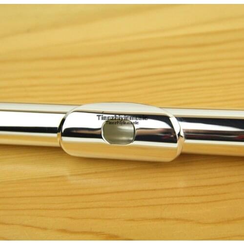 Excellent Flute mouthpiece Silver plate flute part 1pcs
