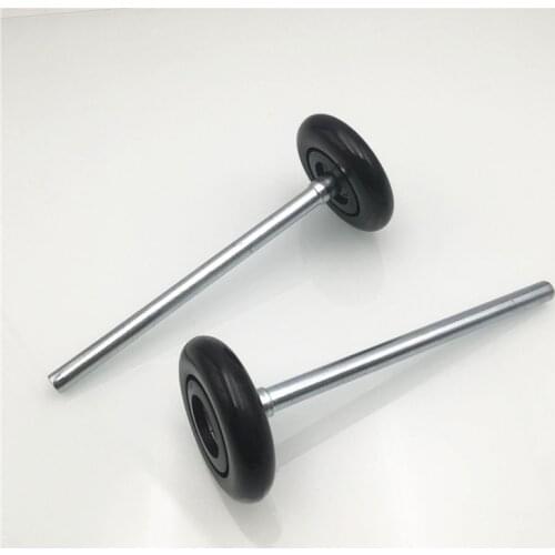 Industrial door rail wheel electric flip door industrial sliding gate rolling pulley hinge accessories sliding wheel nylon wheel