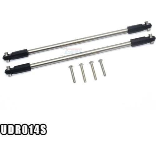 Stainless Steel Adjustable Rear Upper Chassis Link Tie Rods - (FOR TRX PARTS UNLIMITED DESERT RACER UDR)