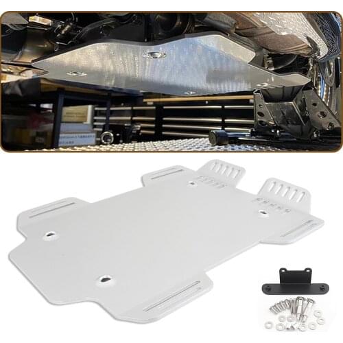 Sliver Lower Engine Base Chassis Guard Skid Plate Panel Cover Protector Fits For BMW R18 2020-2021 Motorcycle Engine Accessories